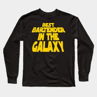 Best Bartender in the Galaxy Long Sleeve T-Shirt